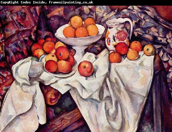 Paul Cezanne Stilleben mit apfeln und Orangen